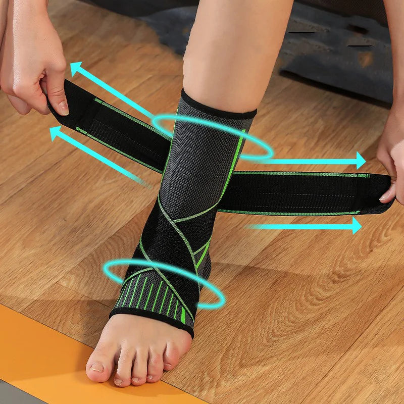 GripBrace™ Compression Ankle Sleeve - Support & Comfort