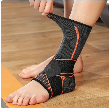 GripBrace™ Compression Ankle Sleeve - Support & Comfort