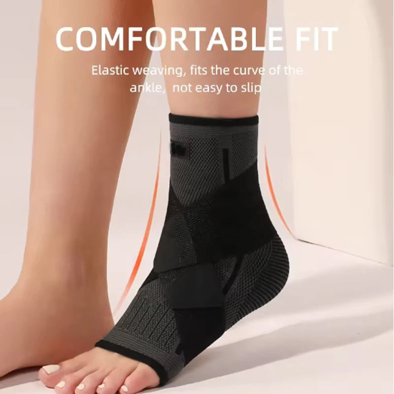 GripBrace™ Compression Ankle Sleeve - Support & Comfort