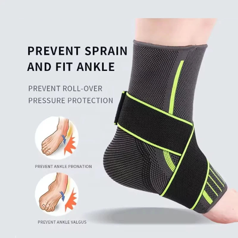 GripBrace™ Compression Ankle Sleeve - Support & Comfort